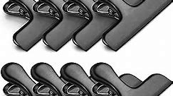 Bag Clips, Heavy Duty Stainless Steel Chip Clips, 8 Pack Food Bags Clamp Great for Kitchen Office to Seal Coffee Bags, Paper Sheets - Pack of 8