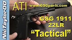 GSG / Sig Sauer 1911 22LR Tactical Pistol with Silencer (REVIEW)