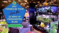 Full Scale Fish Room Tour: join Me!
