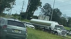 Mack Truck Fuel Tanker seen in Sydney Australia January 2024 #shorts #trucks #sydney #australia