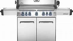 NAPOLEON Prestige 665 Stainless Steel 5-Burner Liquid Propane Gas Grill with Infrared Rear and Side Burners Lowes.com