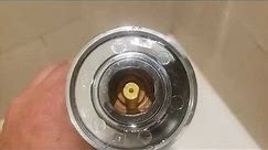 How to repair an American Standard Spectra Versa shower head with a stuck diverter valve part 2.