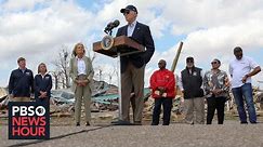 News Wrap: Biden tours tornado damage in Mississippi