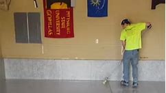 How to Apply Clear Coat to Concrete Flake System using our Polyaspartic 85 Slow (Poly 85 Slow) | Epoxy Flooring & Waterproofing Rec.