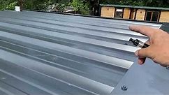 installing insulated roof panel part three