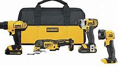 Get 4 tools and more with this DEWALT 20V combo kit at $199 (Reg. $340)