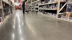 We headed of to work in Home Depot... - Training Canines LLC
