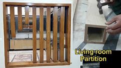Separating Kitchen and Living Room | Partition/ Divider Ideas #woodworking #carpenter #mdfsheet