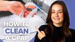 The ultimate guide to cleaning a CPAP machine (step by step)
