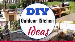 33 DIY Outdoor Kitchen Ideas You Can DIY Easily