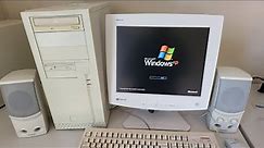 Windows XP Computer (Cold Bootup) startup in 2023