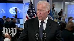 Biden speaks about Hurricane Ida at FEMA headquarters