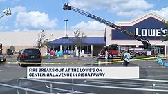 Officials: Fire damages Lowe’s store in Piscataway
