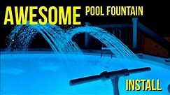 Above Ground Pool Fountain [Quick Install]