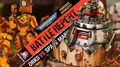 Orks vs Space Marines ONSLAUGHT!! | Warhammer 40k Battle Report