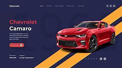 Car Website Template Design Using Html And CSS With Slider | Pure CSS Car Animation Web Design