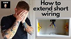 How to Extend Short Wires | Easy Fix Anyone Can Do
