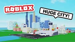 BIGGEST CITY EVER in ROBLOX TINY TOWN TYCOON