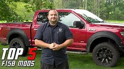 Top 5 Modifications for your F-150 EcoBoost