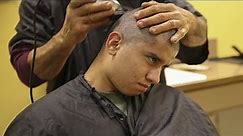 How United States Marines Haircuts Look Like - US Marine Recruits Recive New Marine Haircut
