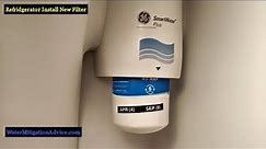 GE Refrigerator Install New Water Filter