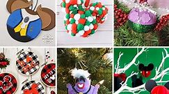 35  Creative DIY Disney Christmas Ornaments Anyone Can Do
