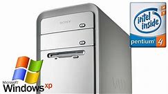 Windows XP install for a Sony VAIO desktop
