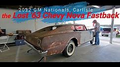 The Lost '63 Chevy Nova Fastback at the 2022 GM Nationals, Carlisle