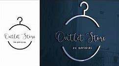 Outlet Store Logo | Clothing Brand Logo Design | Adobe Illustrator Tutorial #tutorial