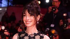 At 40, Anne Hathaway's Toned Legs Slay In A See-Through Black Net Dress