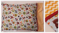 EASIEST Pillowcase - Only Three Seams | How to - Whitney Sews