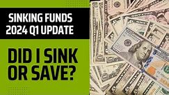 How Much Do I Have In My Sinking Funds | Quarter 1 | Lifesaver Funds 2024