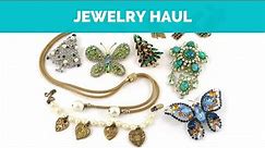 Estate Sale Jewelry Haul - Miriam Haskell, Juliana, Hobe, and Vendome