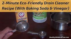 How To Unclog Drains With Baking Soda & Vinegar