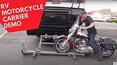 Hydralift Motorcycle Carrier Walkthrough with Motorhome-Torklift Central Welding