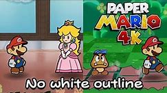 Paper Mario 64 HD - 4K Textures Project | No white outlines (Beta)