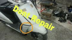 Activa Minor Dents Repair and Body Parts Removal Tutorial
