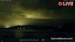 【LIVE】 Live Cam Apavatn - Northern Lights | SkylineWebcams