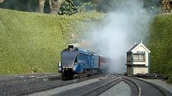 Busy Day at Sutterby - an O Gauge Garden Railway