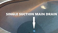 Dual Main Drains VS. Single Suction Main Drains
