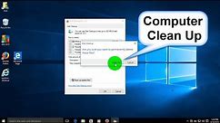 How to Clean your Computer and How to Clean disk space Windows 10 - Free & Easy