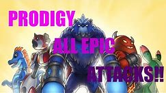 ALL EPIC ATTACKS! - Prodigy Game