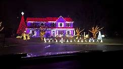 Christmas house light show to Wizards In Winter by Trans-Siberian Orchestra!