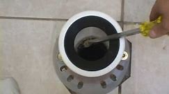 Installing a Caroma 270 Dual-Flush Toilet Bowl