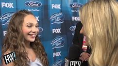 Maddie Ziegler Shows Off Dance Moves & Teases New Movie (AMERICAN IDOL FINALE) | Hollywire