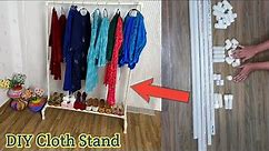 DIY clothing stand,How to make PVC pipe rack