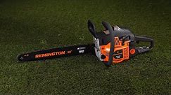 Remington 46-cc 2-cycle 20-in Gas Chainsaw with Case