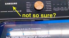 Samsung Washer Problems