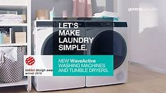 Gorenje WaveActive Washing machines & Dryers (W, 20s)- RedDot