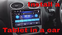 How to install Tablet Headunit in a Car